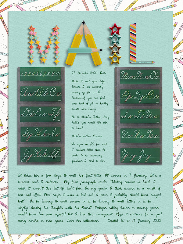 January 10 Title with NO Letters