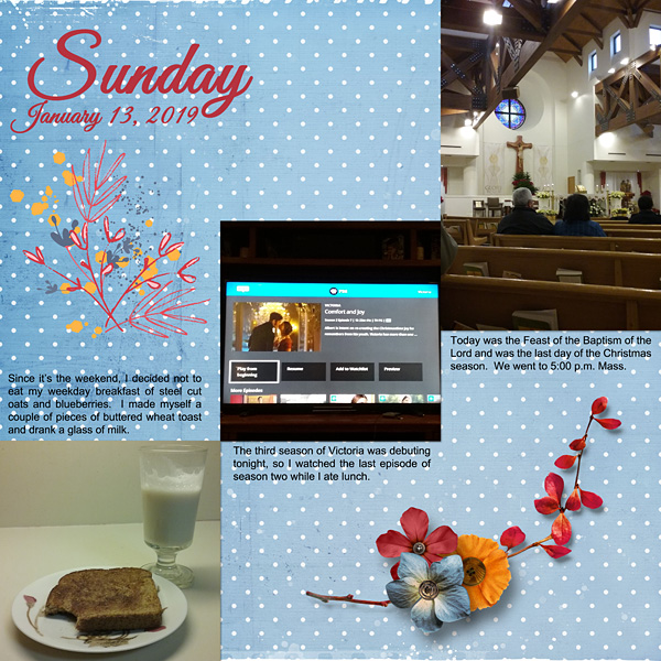 January 13:  Photography Challenge | Morning / Noon / Night