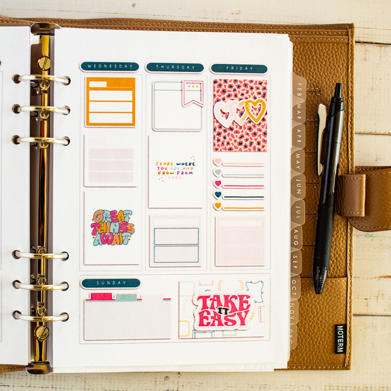 January 13 Planner (right)