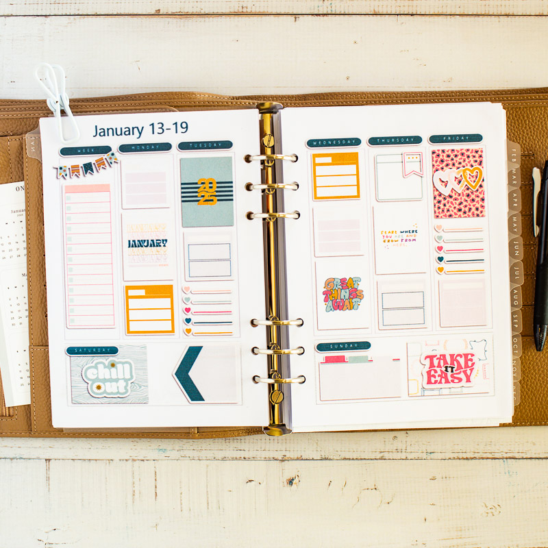 January 13 Planner
