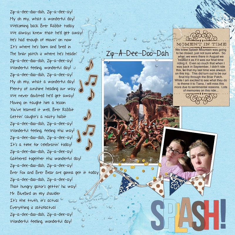 January 13: Scrap a Page with Lyrics