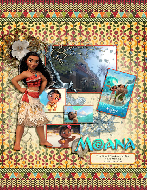 JANUARY 14:  DOUBLE LAYOUT (STYLE-CHALLENGE) - SIDE 1