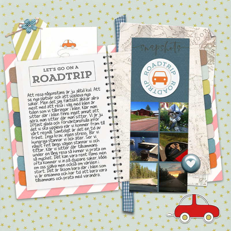 January 14 Journaling - Lets Go On A Roadtrip