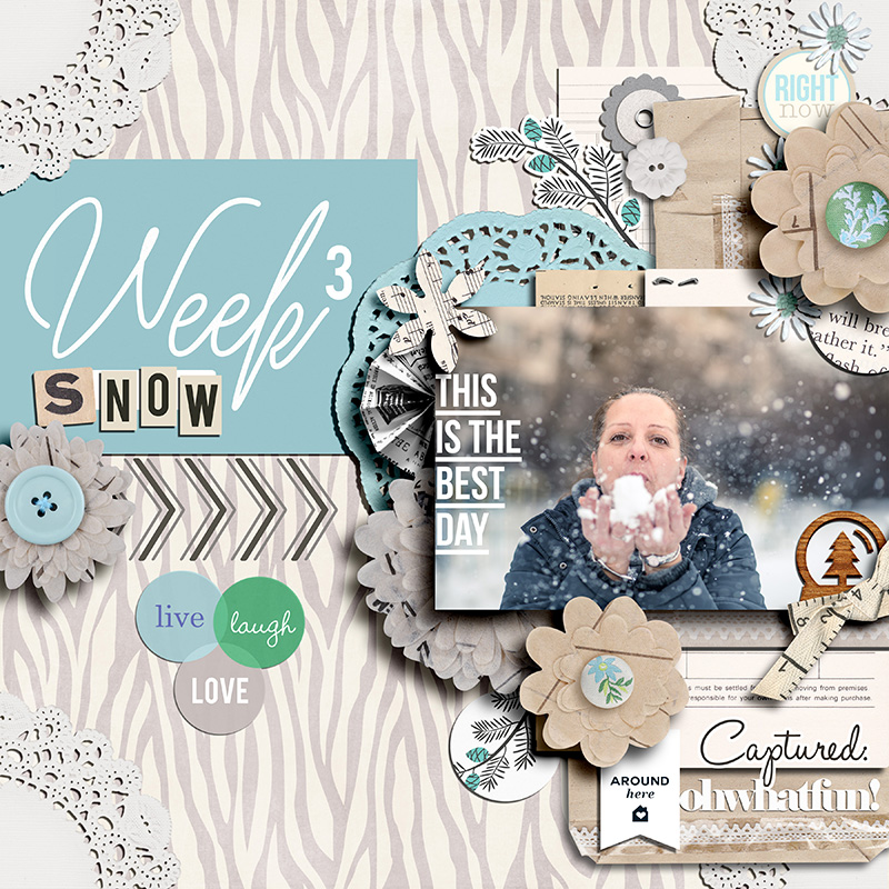 January 15: Filled Layout (Style Challenge) - Week 3