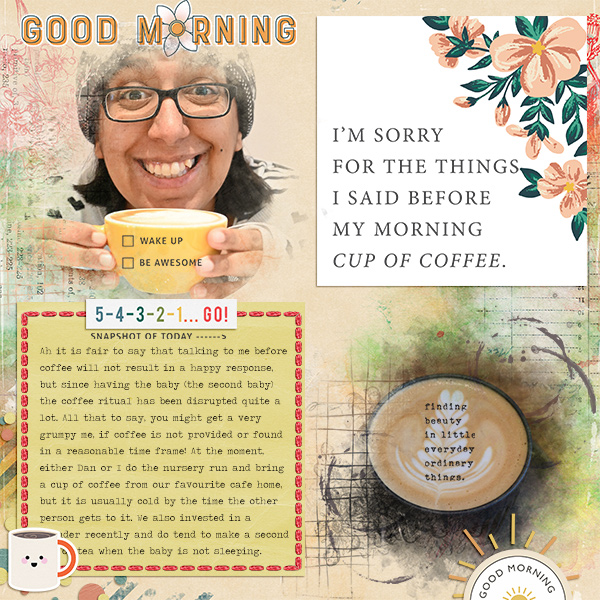 January 15: Filled Page Style