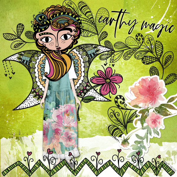 January 16_UsingDoodleArt_earthy Magic