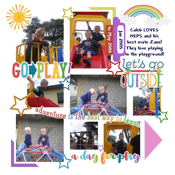 January 17 The Rainbow Page Challenge