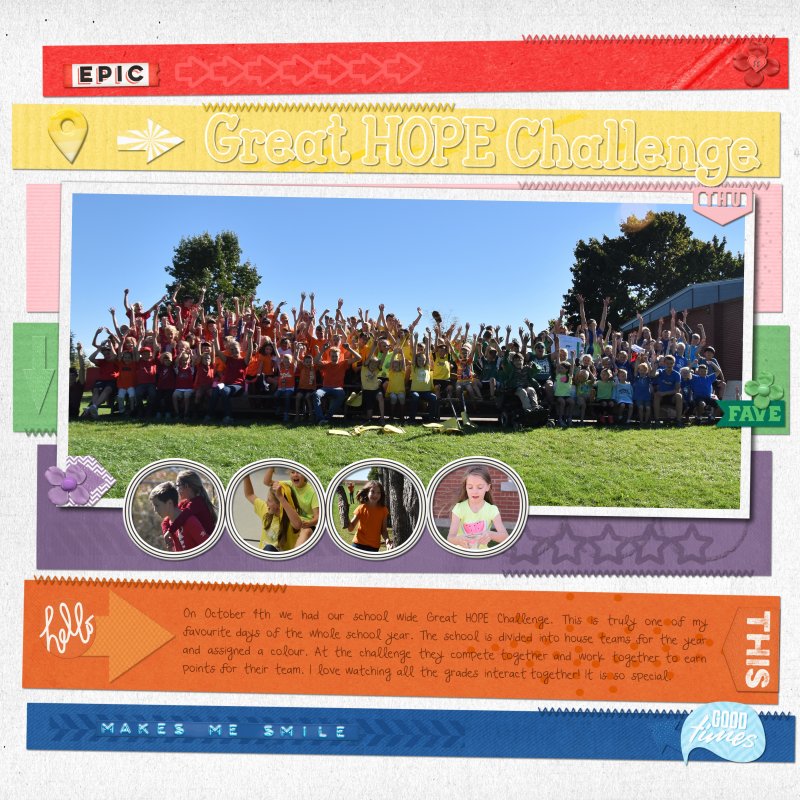 January 17 - The Rainbow Page Challenge
