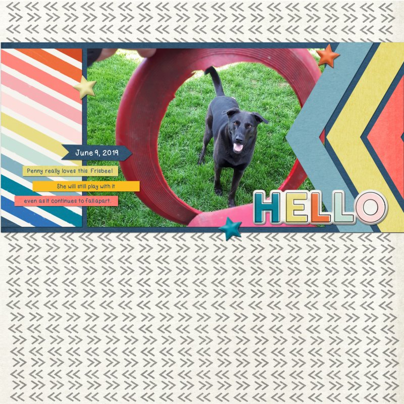 January 19 - Create A Stamped Background