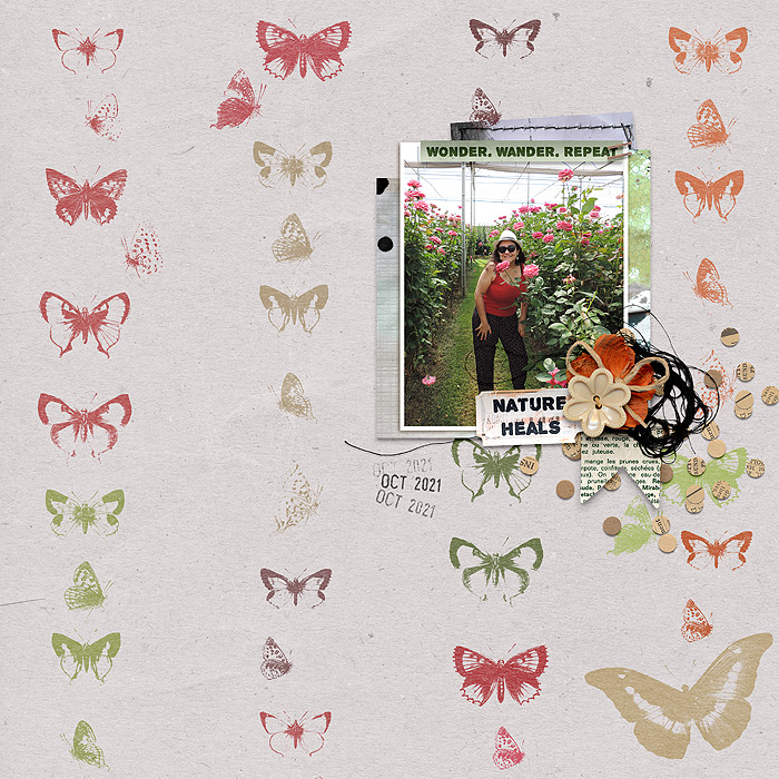 January 19: Create a Stamped Background