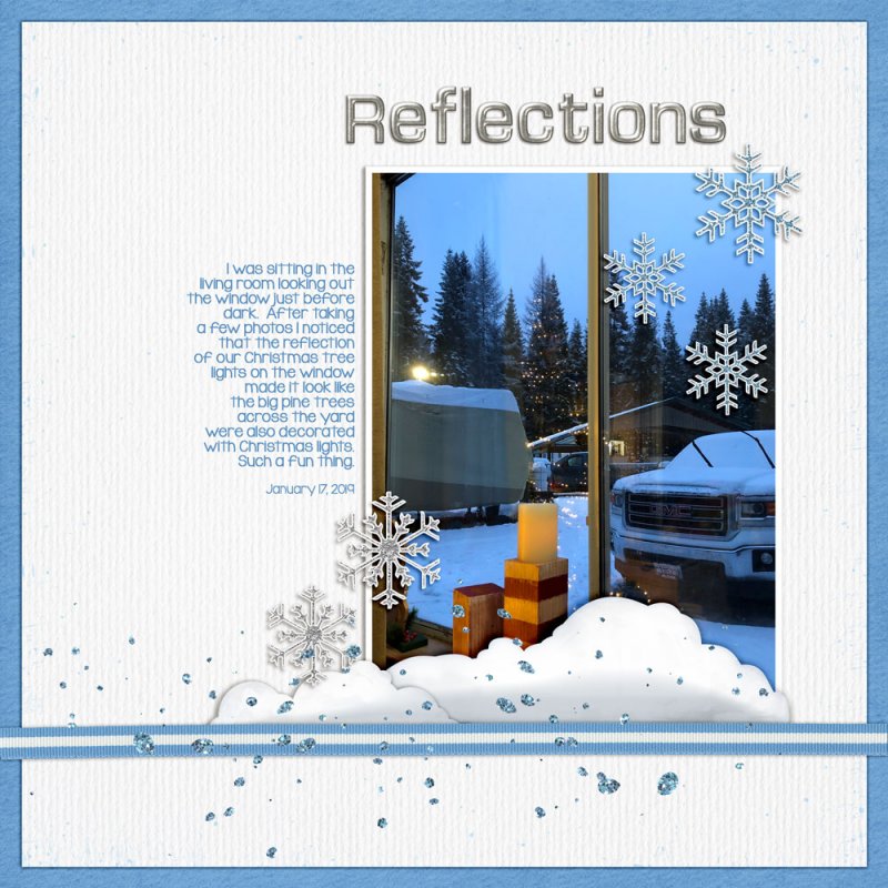 JANUARY 19:  PHOTOGRAPHY CHALLENGE {REFLECTION}