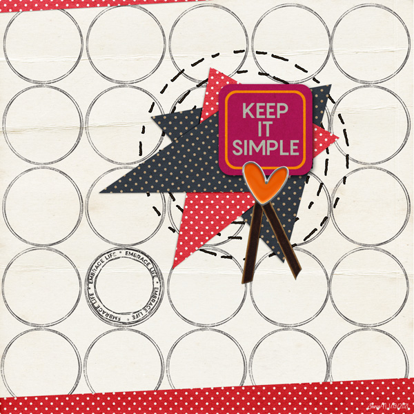January 19_Create A Stamped Background_keepitsimple
