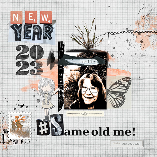 January 2 Art Journaling MOC 11 7x7