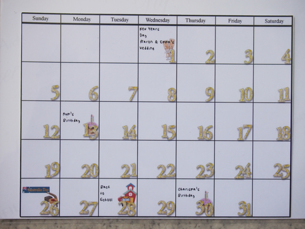 January 2014 PL Calendar