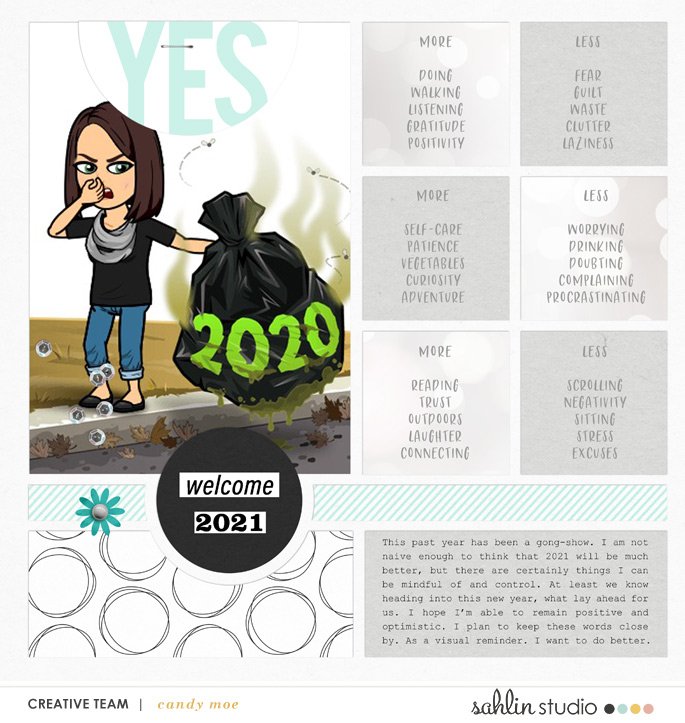 January 2021 Template | Sahlin Studio