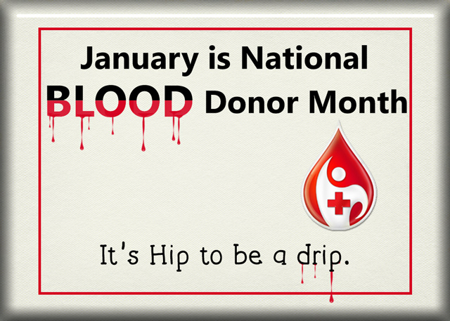 January 23: Paint Dripping - ATC-2020-013-National-Blood-Donor-Month