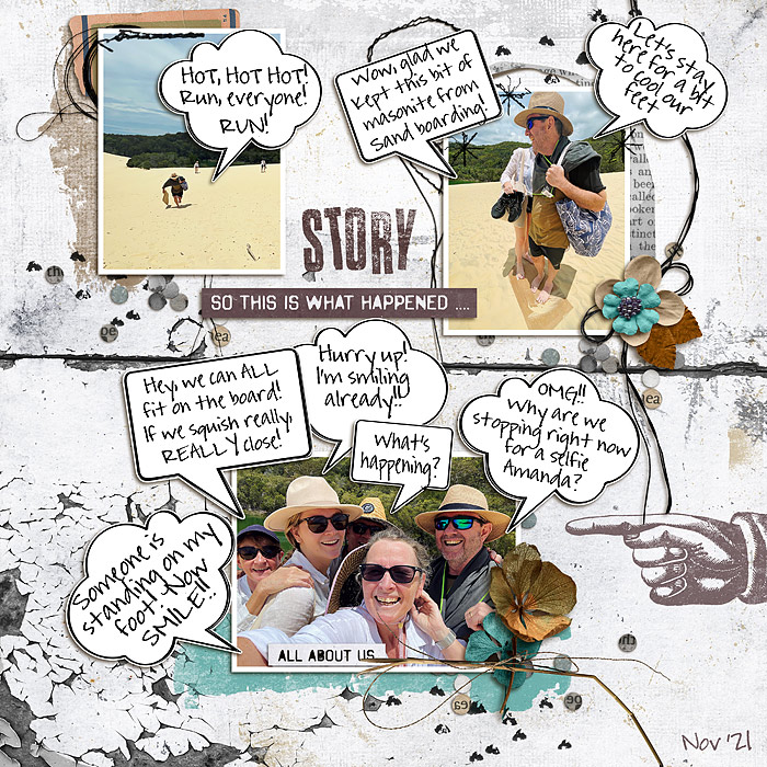 January 24: Tell A Conversation with Speech Bubbles