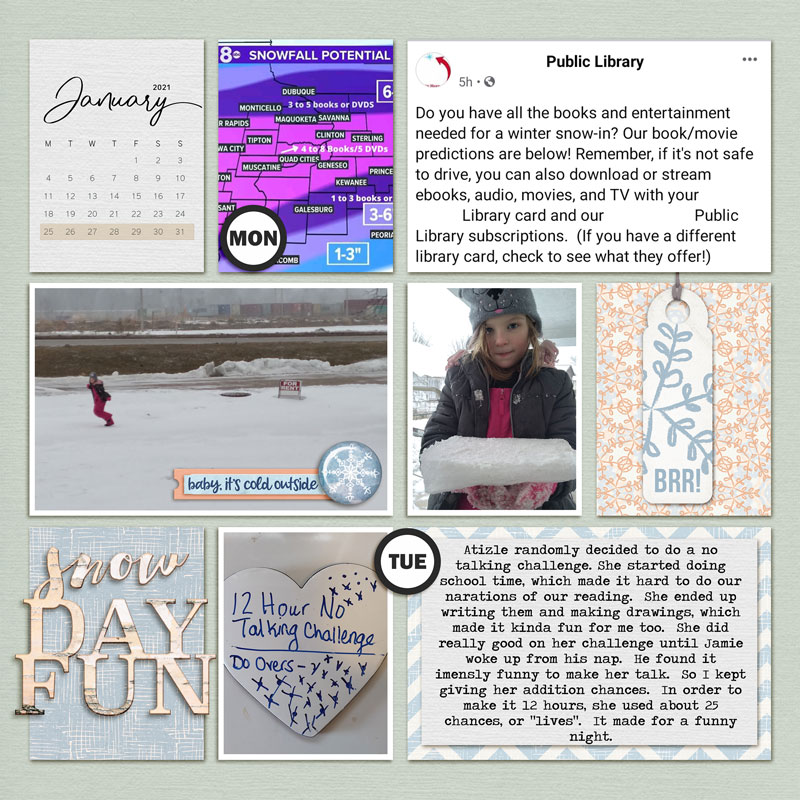 January 25 - 31 - Pocket Pages