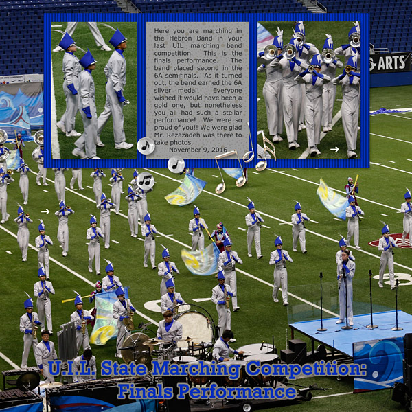 January 25:  Use Photo as Background