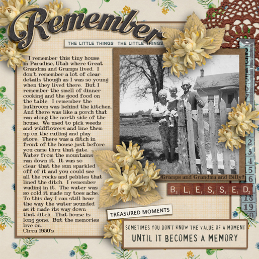 JANUARY 26 - TRADITION-HERITAGE (JOURNALING)