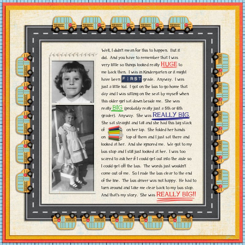 JANUARY 29 - JUST THE HIGHLIGHTS - MY REALLY BIG STORY