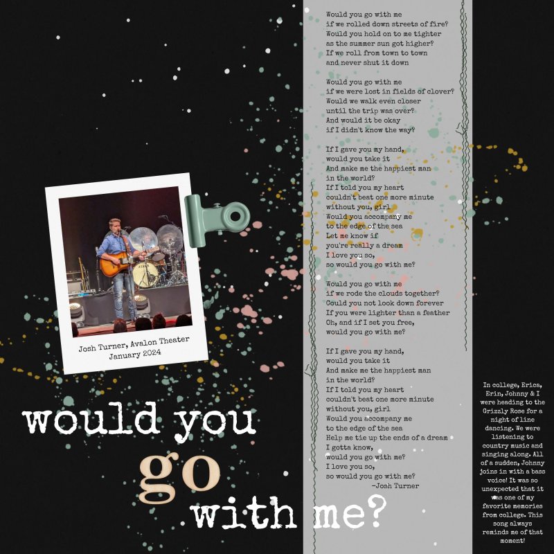 January 29- Song Lyrics