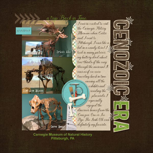 January 30-Travel Storytelling {Cenozoic Era}