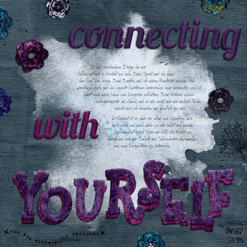 January 31 Connecting With Yourself