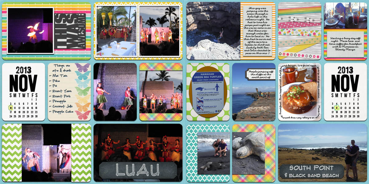 January 4 MOC Challenge - Double Page Layout