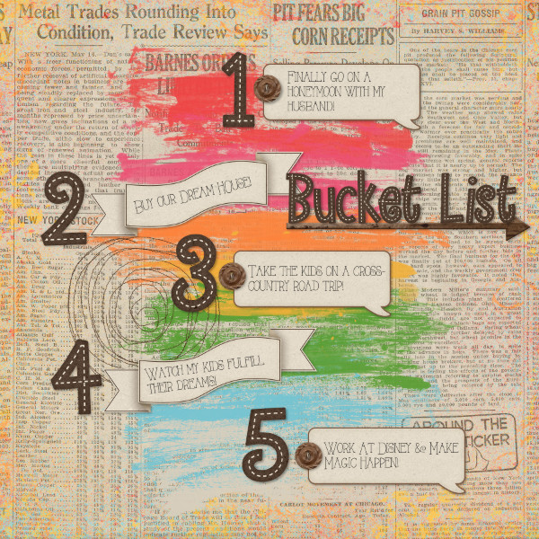 January 7- The Bucket List