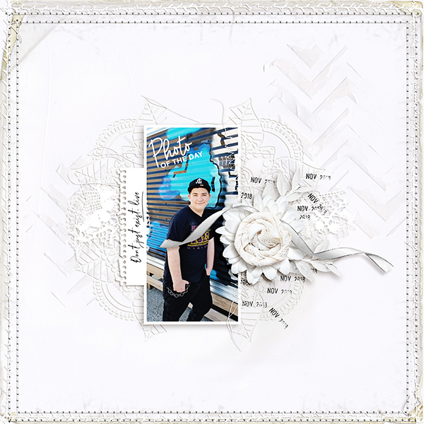 January 9: White on White Page