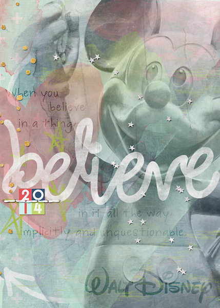 January Art Journal Challenge 1