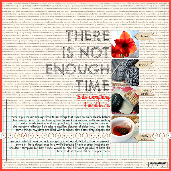 January challenge #17 - scrap therapy