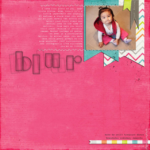 January challenge #6 - blur