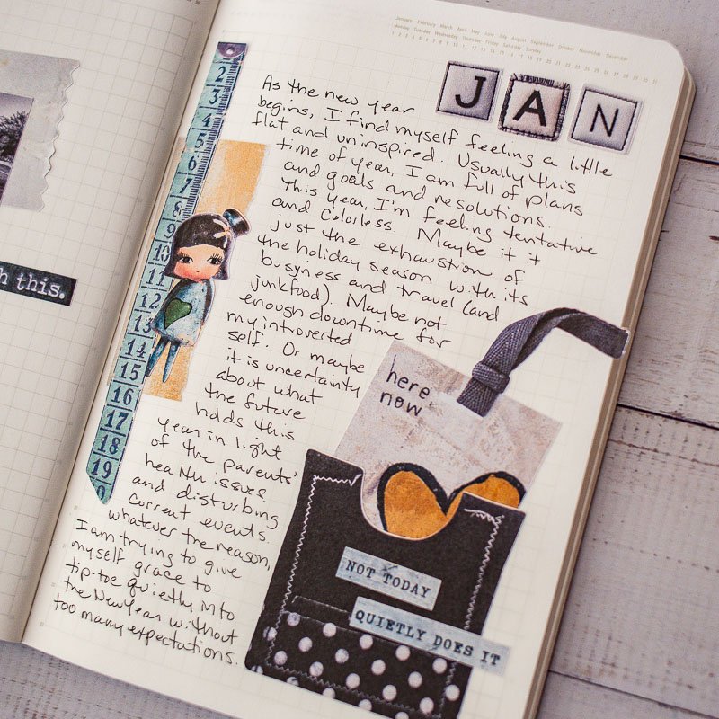 January Journal (right page)