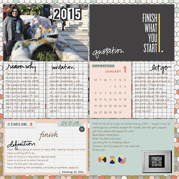 January - One Little Word