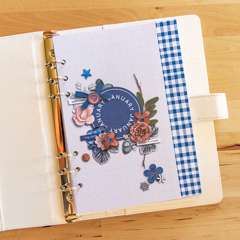 January Planner Cover - dutch door (hybrid)