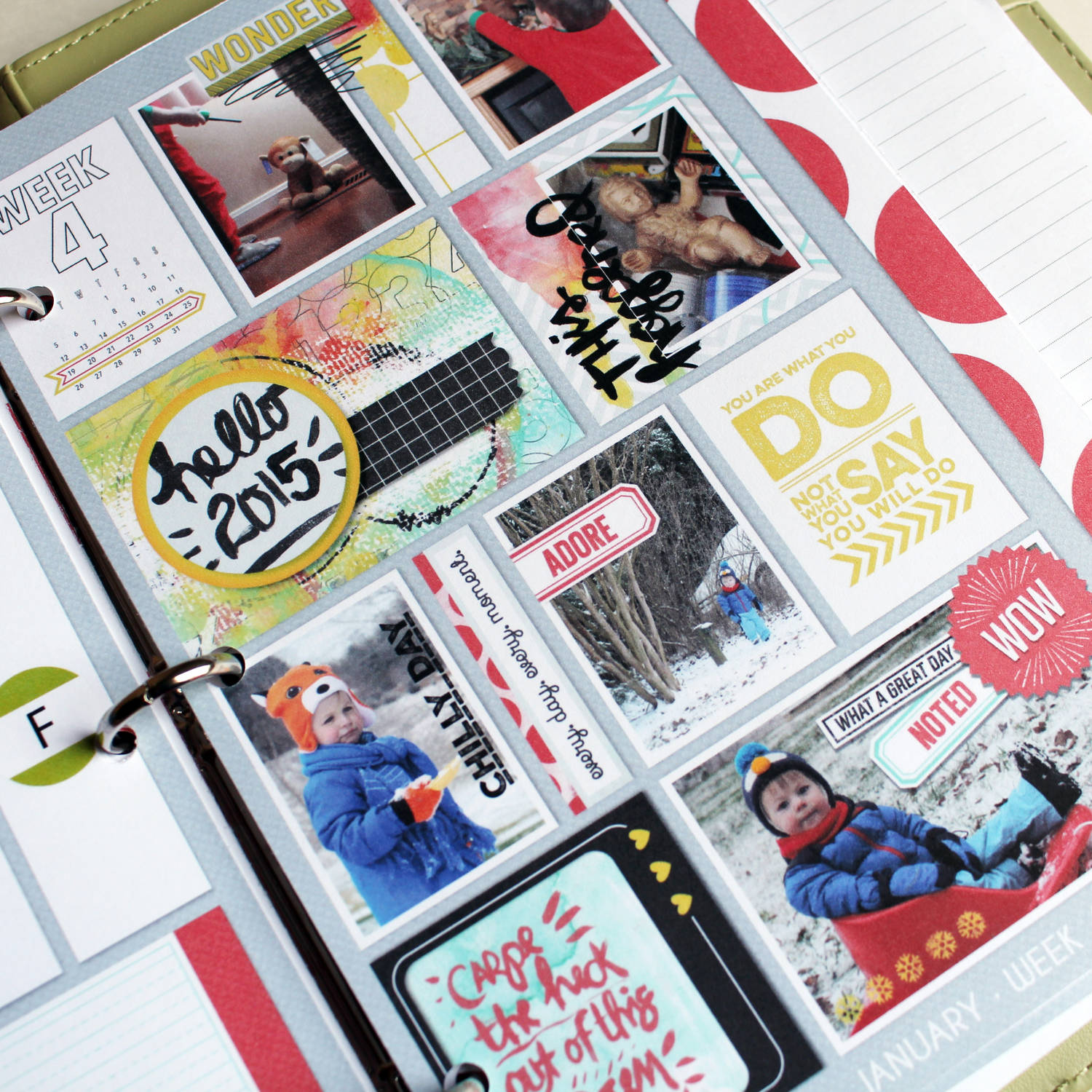 January Planner Love - Page 6