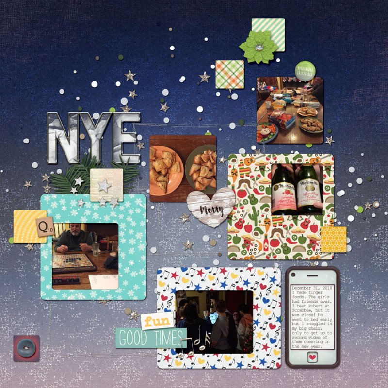 january surprise challenge -- NYE