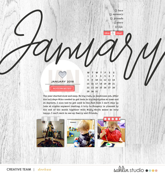 January: This & That