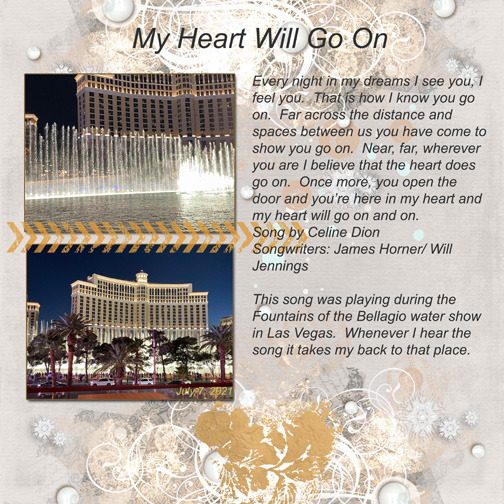 Janukary 13 Scrap A Page With Lyrics MOC 11 7x7