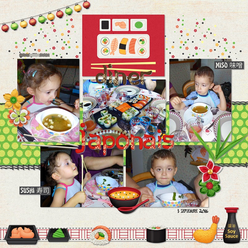 Japanese dinner