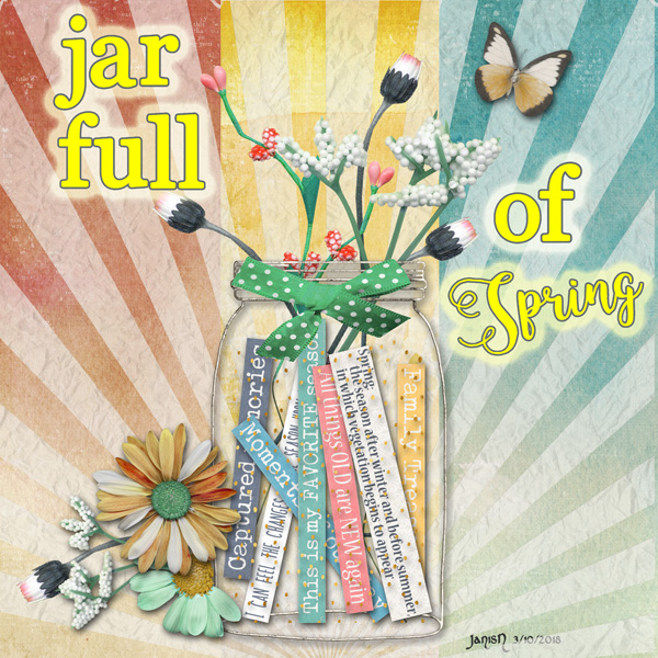 Jar Full of Spring - April Challenge