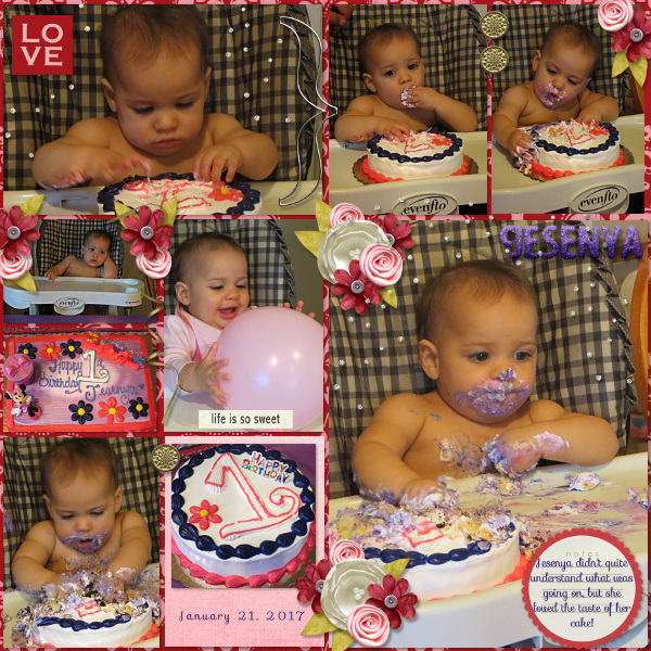Jesenya's 1st Birthday