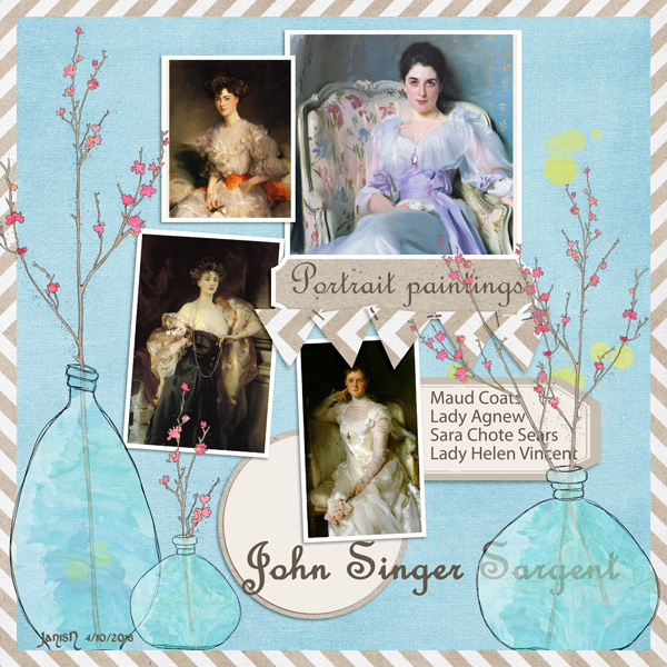 John Singer Sargent - April Challenge