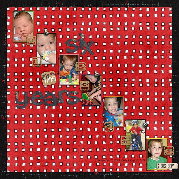 Joshua birth to 6yo