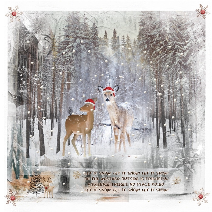Journaling Challenge-December-At Least 3 Sentences Of Journaling On Your Photo-Let It Snow!