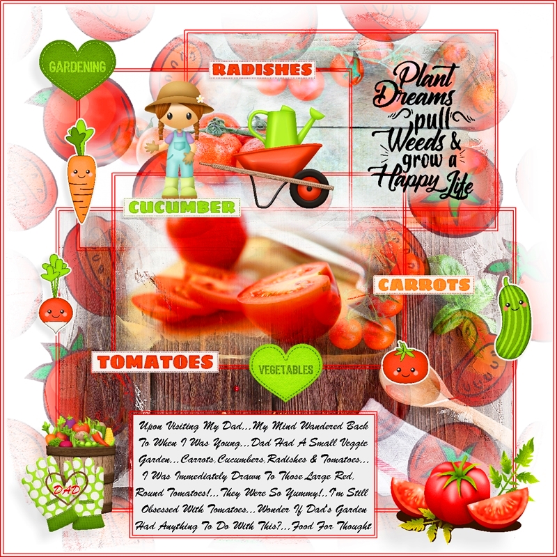 Journaling Challenge-July-Spark A Memory-Garden Tomatoes