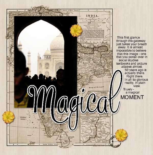 Journaling Challenge - Magical Moment
