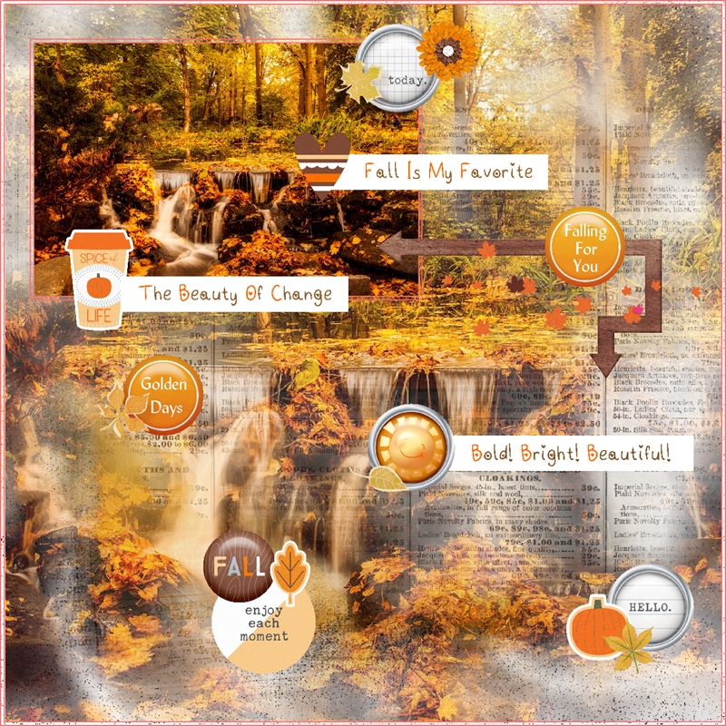 Journaling Challenge-October-Photo Association-Falling For Fall